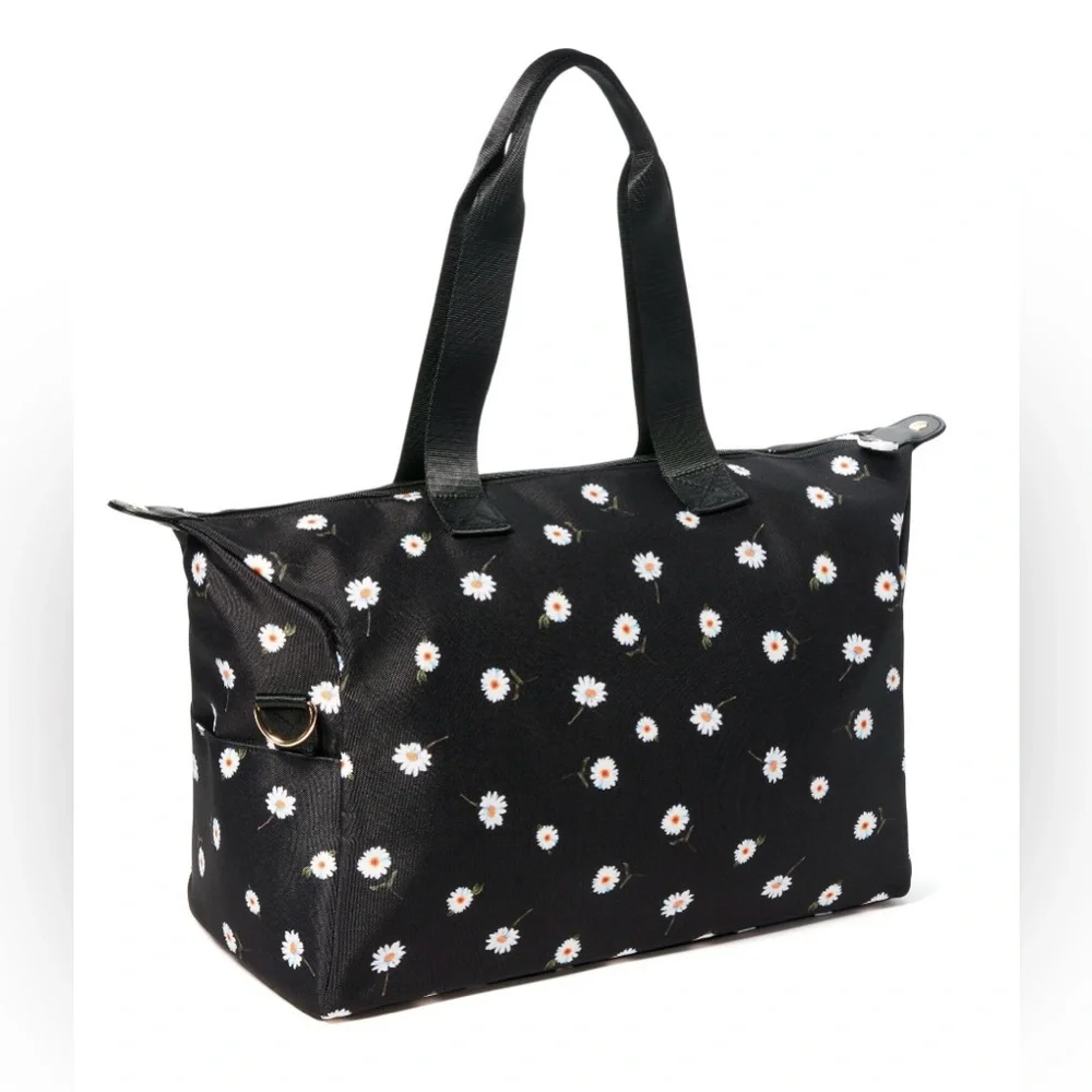 Alice + Olivia Daisy Print Overnighter Duffle Bag excellent condition - Picture 3 of 7
